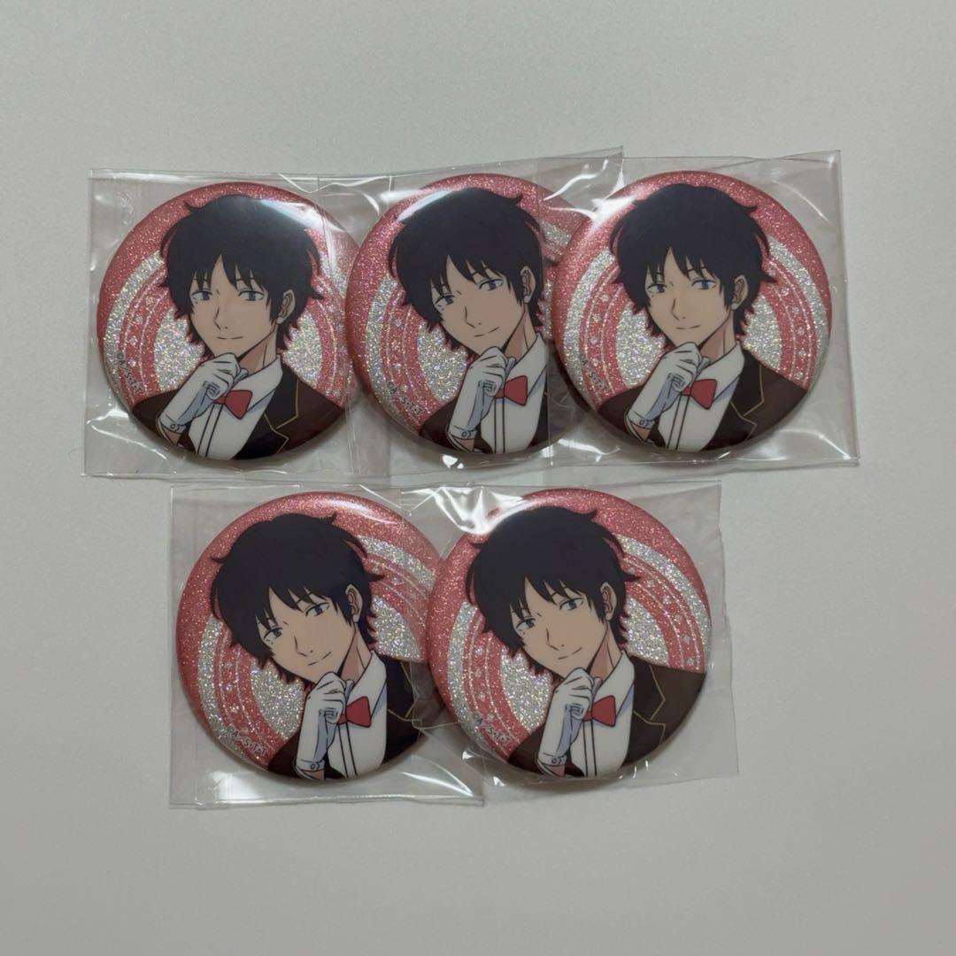 ワールドトリガー 隠岐孝二 執事 レア 缶バッジ