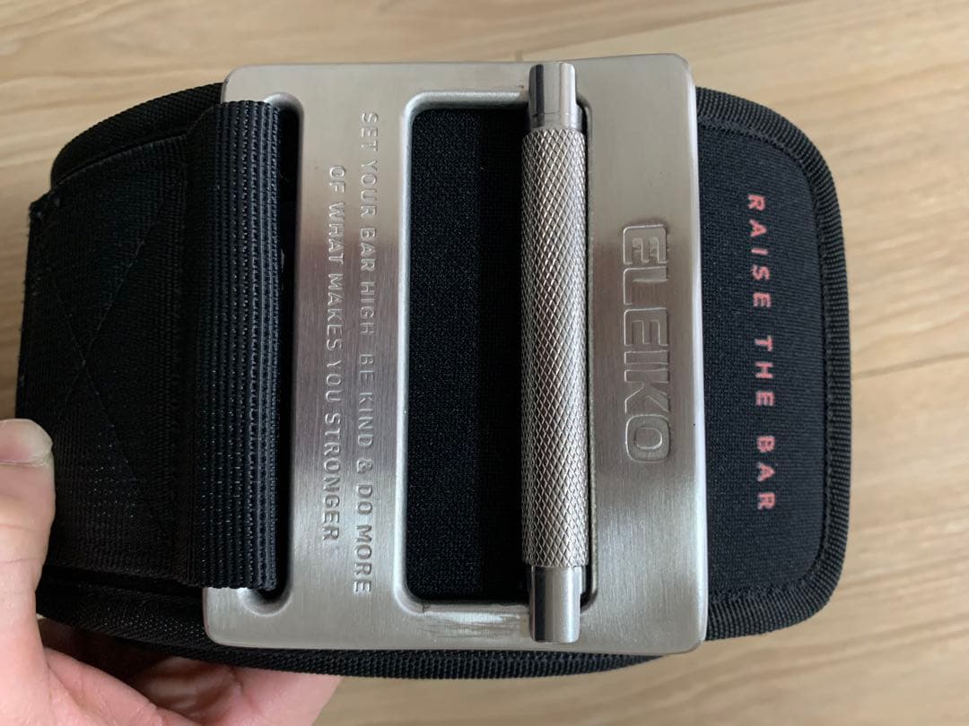 エレイコ　ELEIKO ハイブリッドリフティングベルト Sサイズ