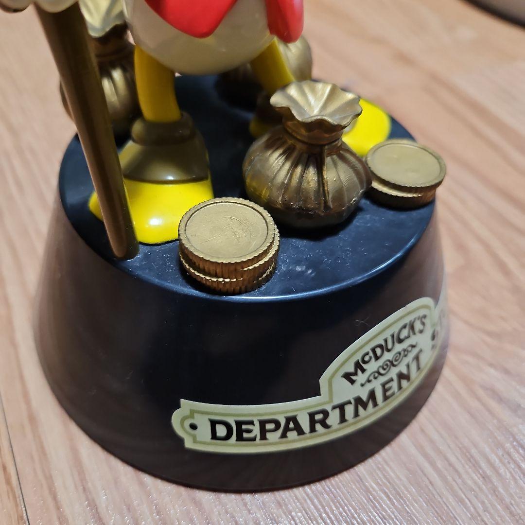 ディズニーシー開園当時グッズ☆スクルージ貯金箱フィギュア希少激レア！ヴィンテージ