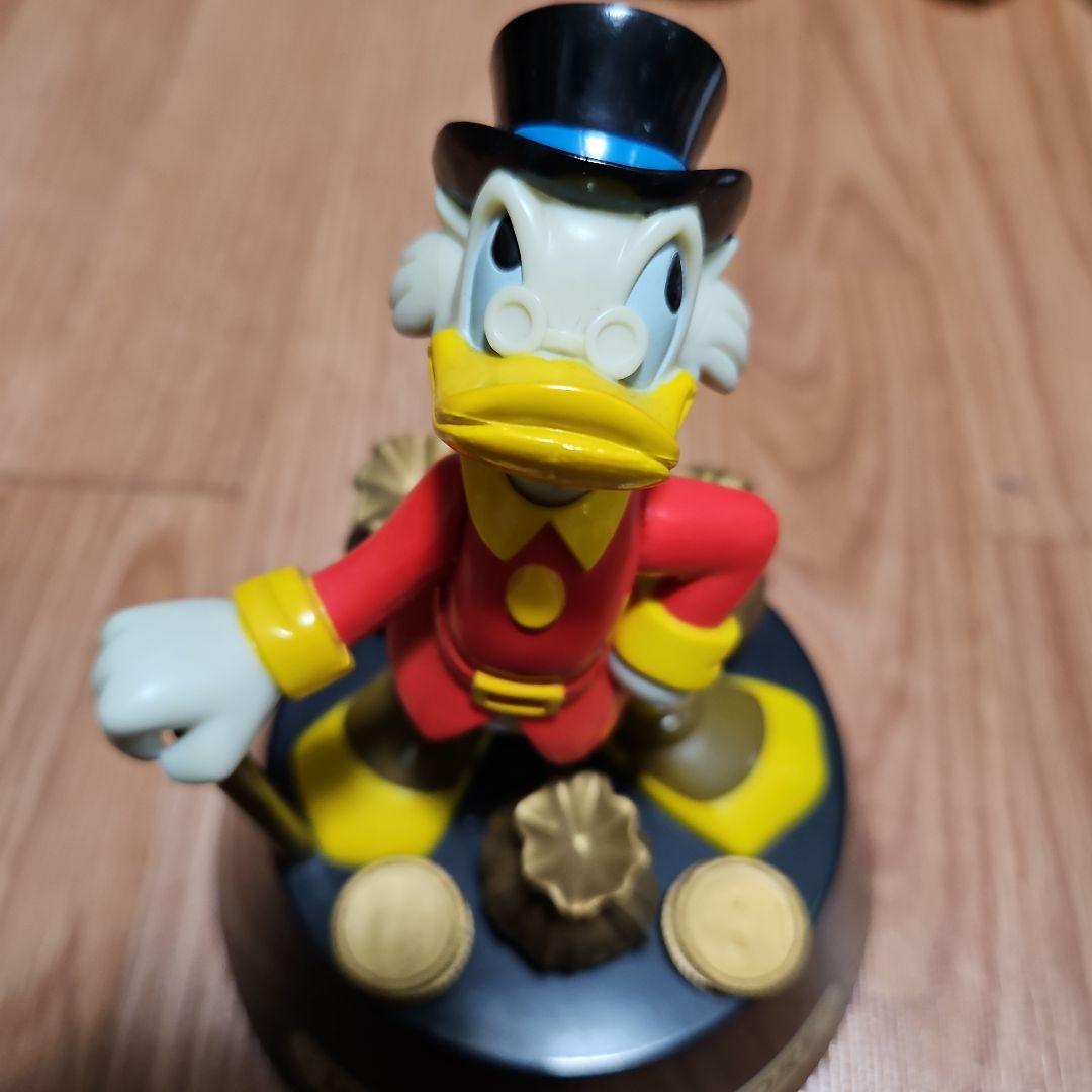 ディズニーシー開園当時グッズ☆スクルージ貯金箱フィギュア希少激レア！ヴィンテージ