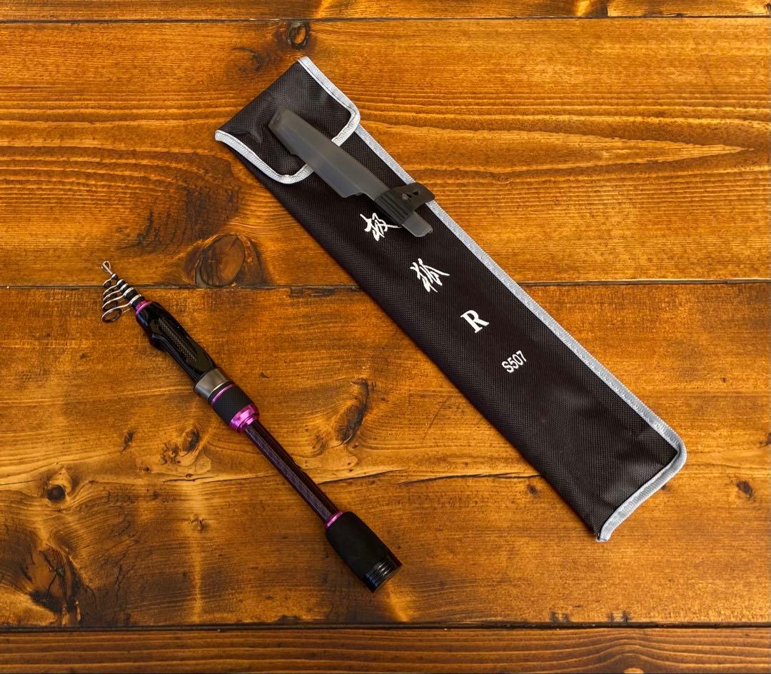 5ft 150cm テレスコロッド　トラウトロッド　アジング　スピニングロッド