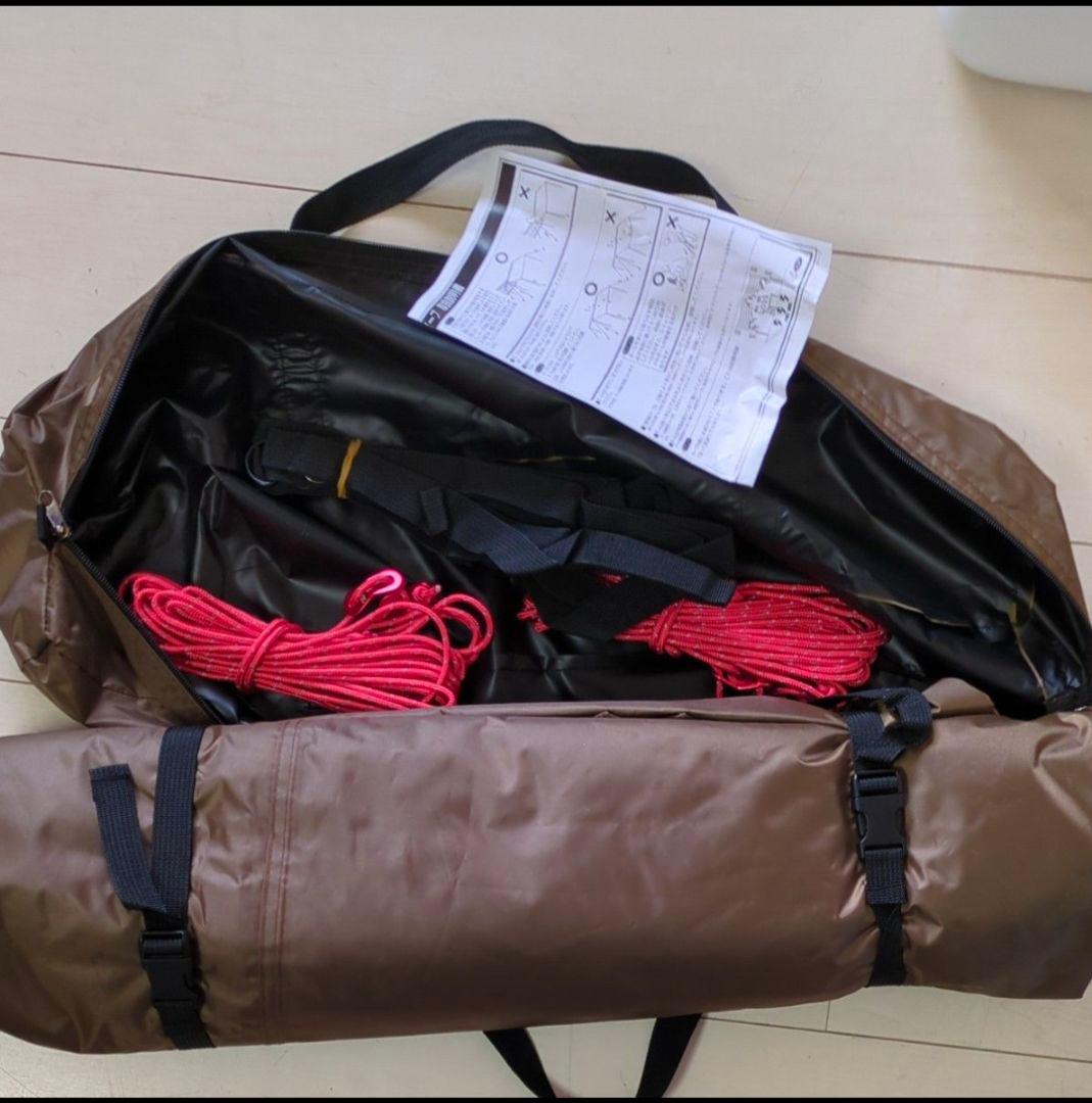 アルペンAOD3テント タープ（タープ未使用）、グランドシートインナーマット付①