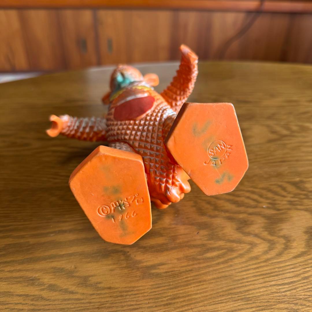 【当時物】ギャンゴ ソフビ マルサン 円谷プロ ウルトラ怪獣 フィギュア