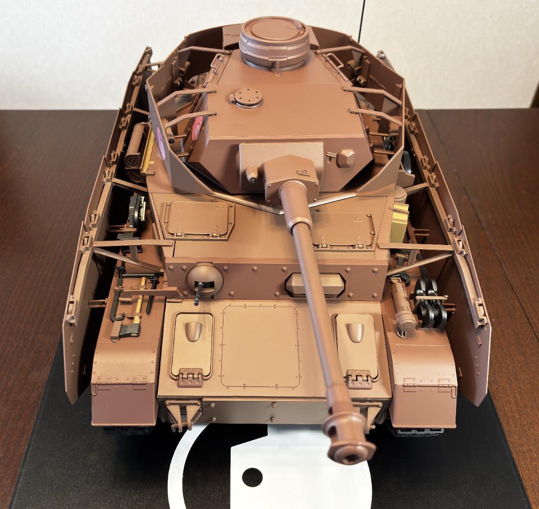 アシェット1/12 ガールズアンドパンツァーⅣ号戦車Ｈ型（Ｄ型改）完成品