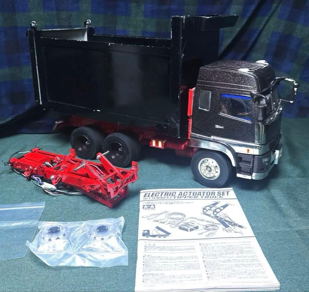 1/14 三菱ふそうスーパーグレードダンプアクチュエーター付きムネトラ