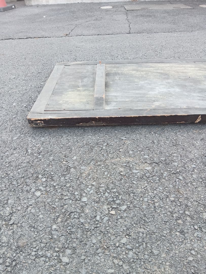 木製看板　　明治時代　　岩代国　松山町 戦前　福島　広告　宣伝