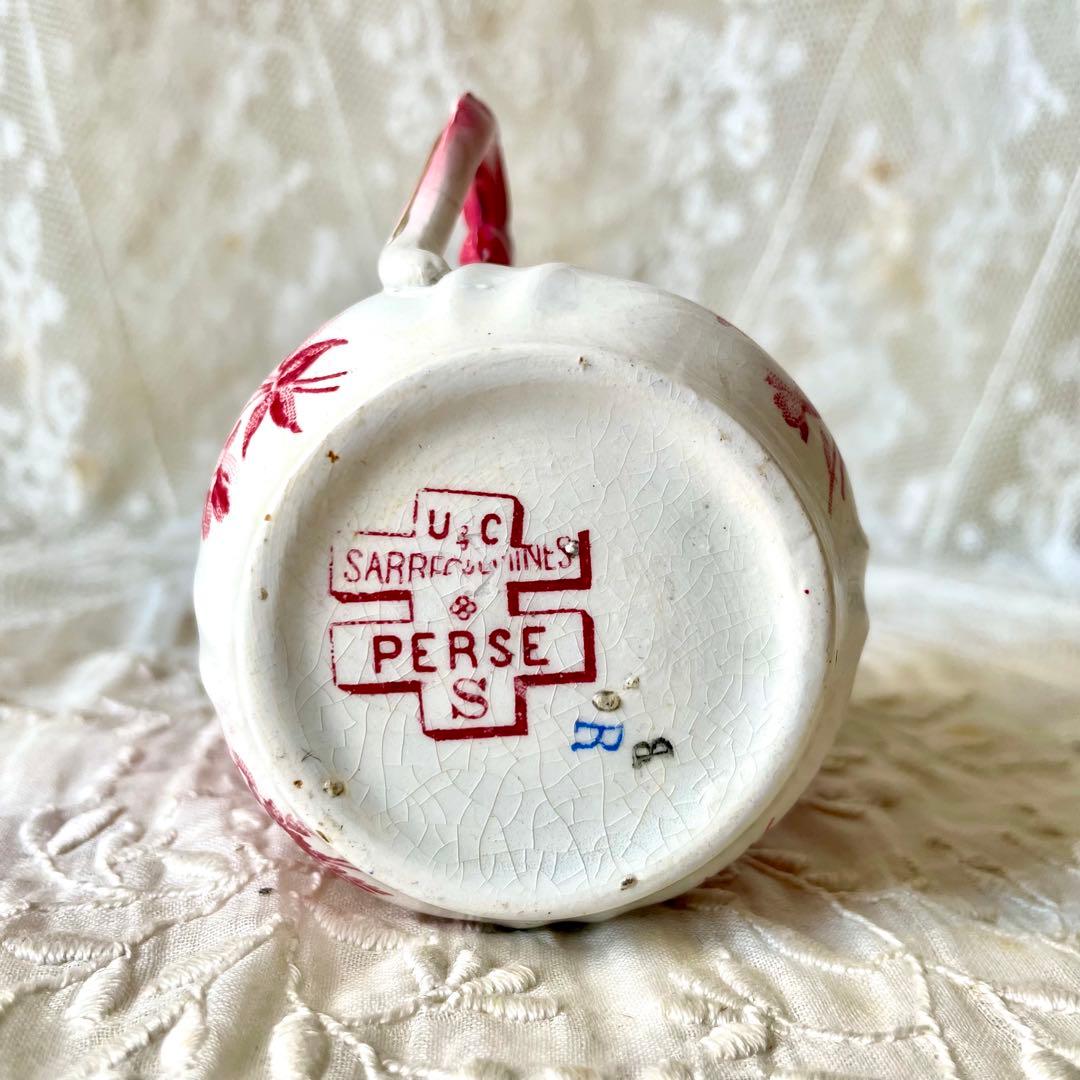 サルグミンヌ　ペルセPERSE C&S フランスアンティーク　カップ&ソーサー