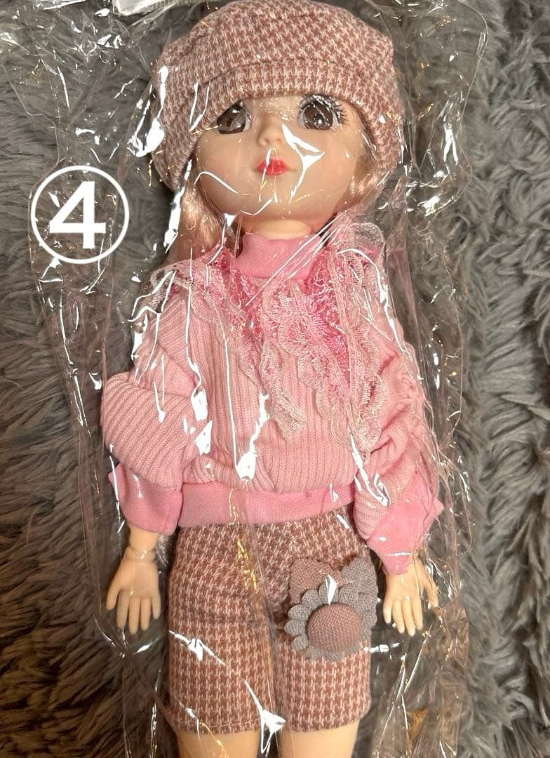 人形 関節可動式 全６種