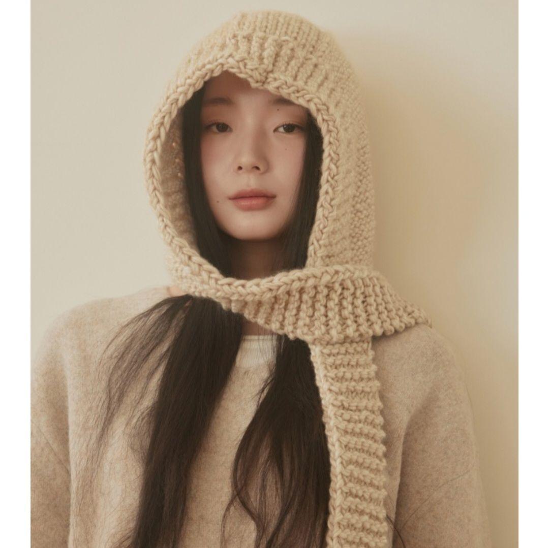 ルセラフィム クロシェ Hooded Scarf スカーフ マフラー