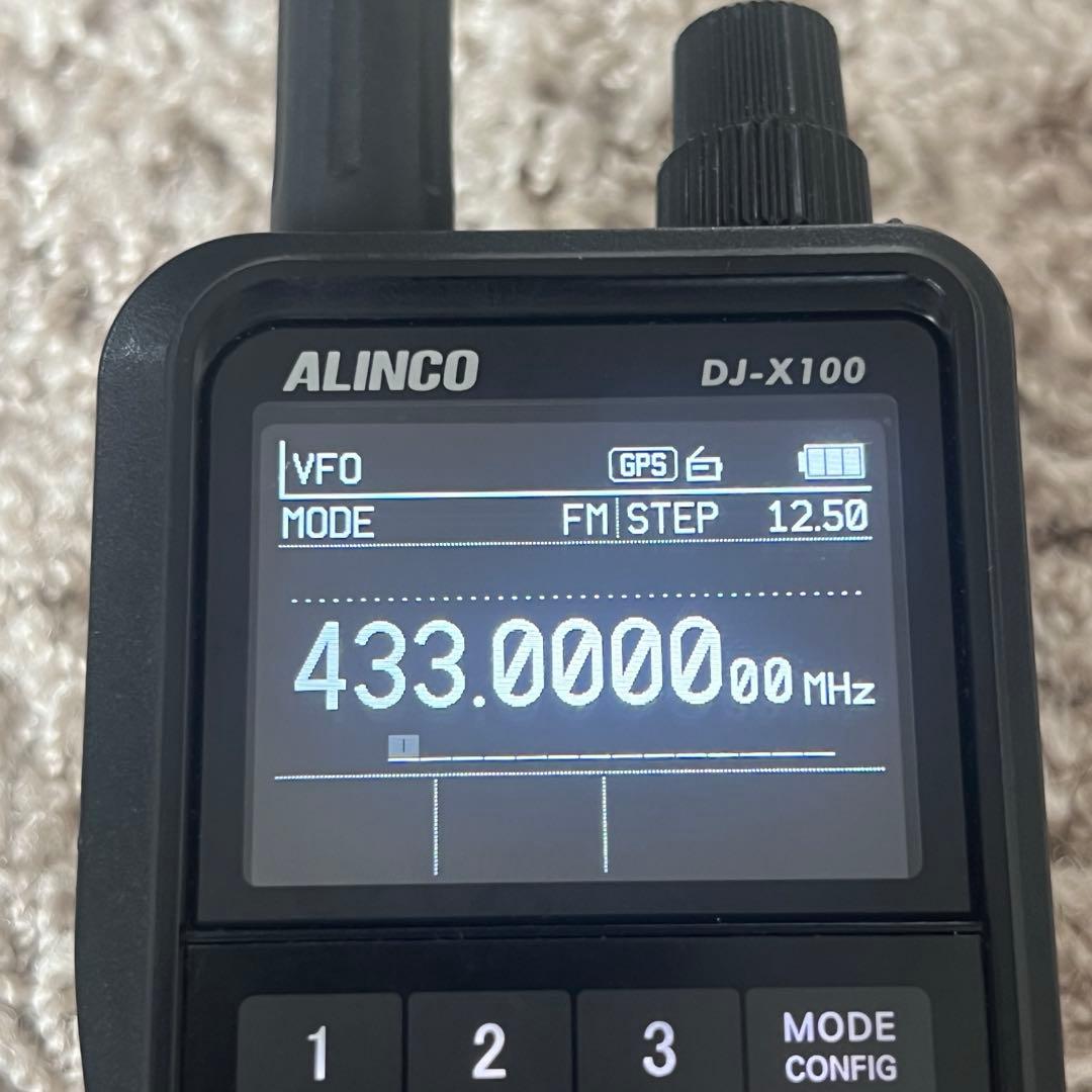 【モービル運用セット】ALINCO DJ-X100 付属品多数 総額10万円程度