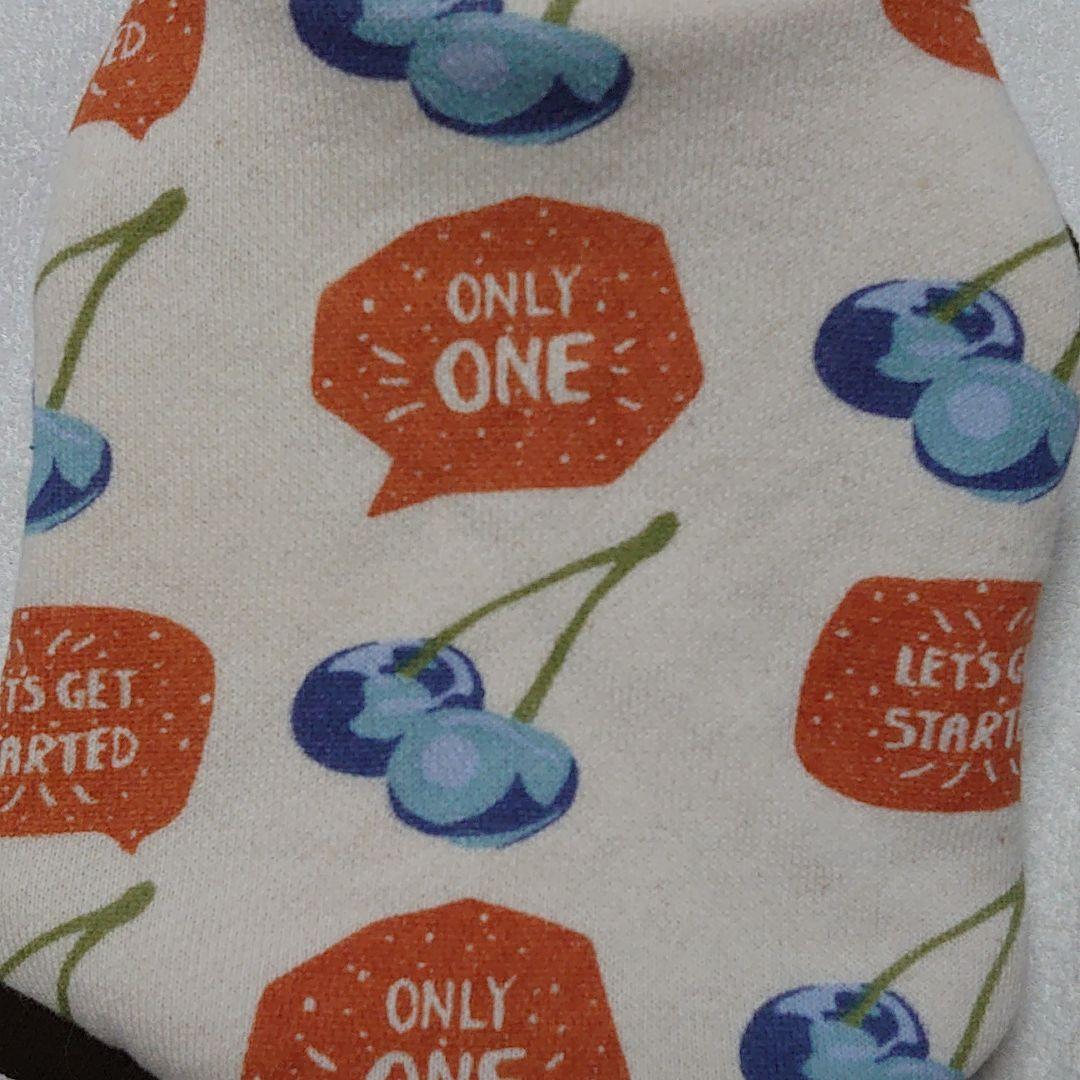 犬服 3S わんこの普段着　青いさくらんぼ