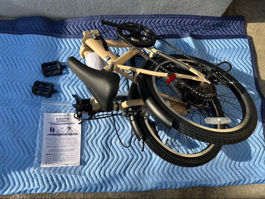 折りたたみ自転車 6段変速 未使用