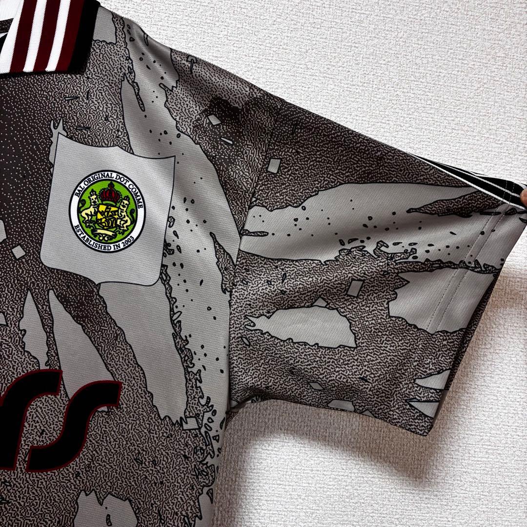 新品未使用BAL×UMBRO SOCCERJERSEY黒レアMサッカーTシャツ