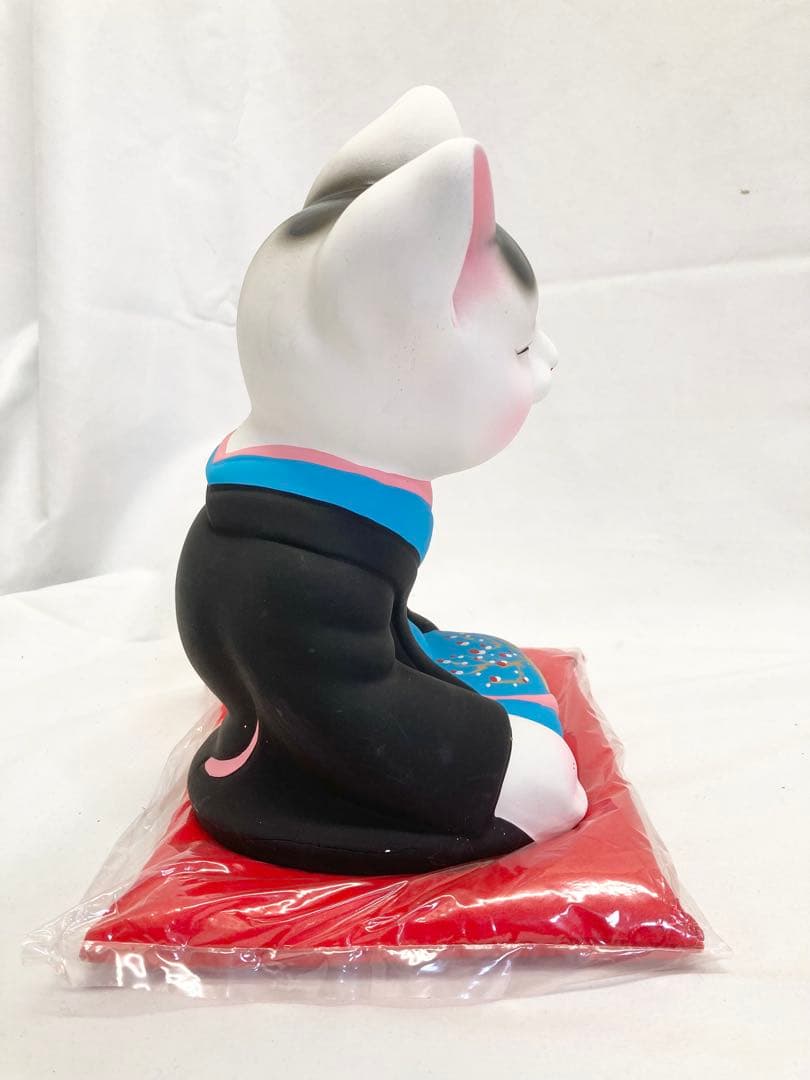 【希少】吉兆招福亭　芸者猫