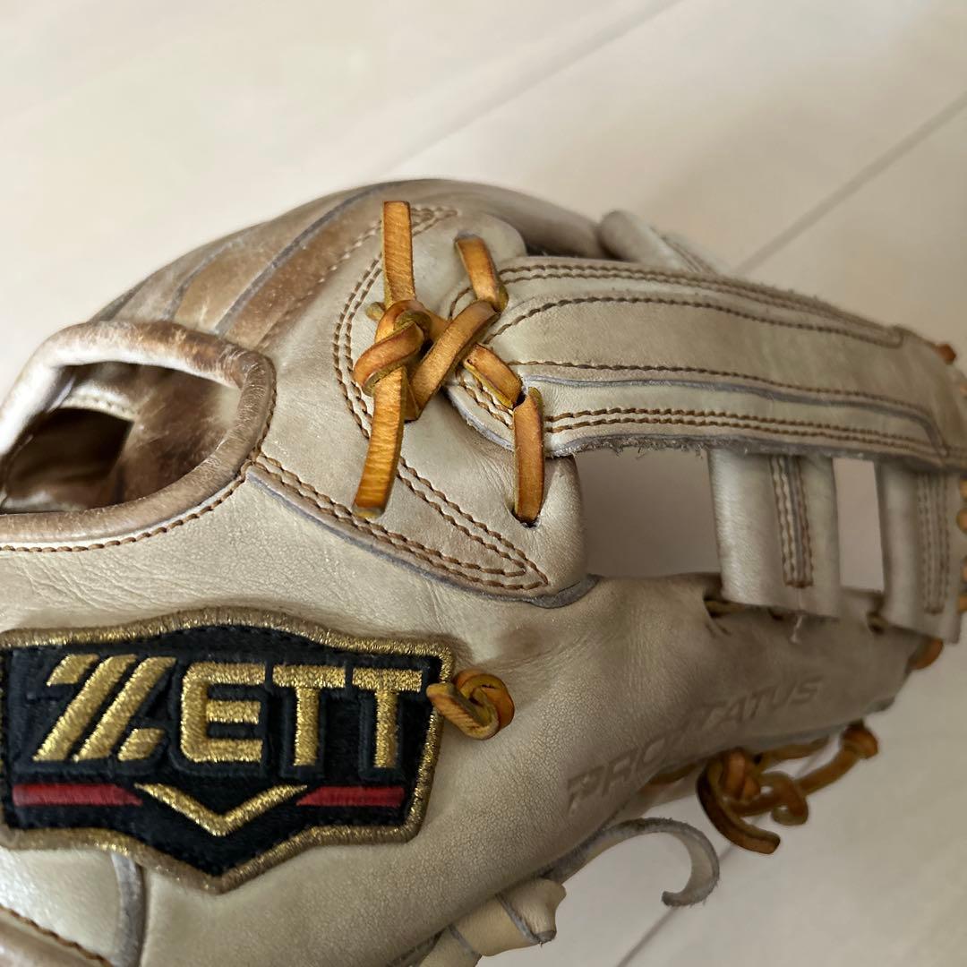 ゼットプロステイタス硬式用グラブ 即戦力‼️型良し