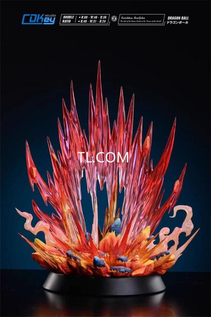 新品未開封『ドラコンボール』　界王拳　孫悟空　 ガレージキット スタチュー