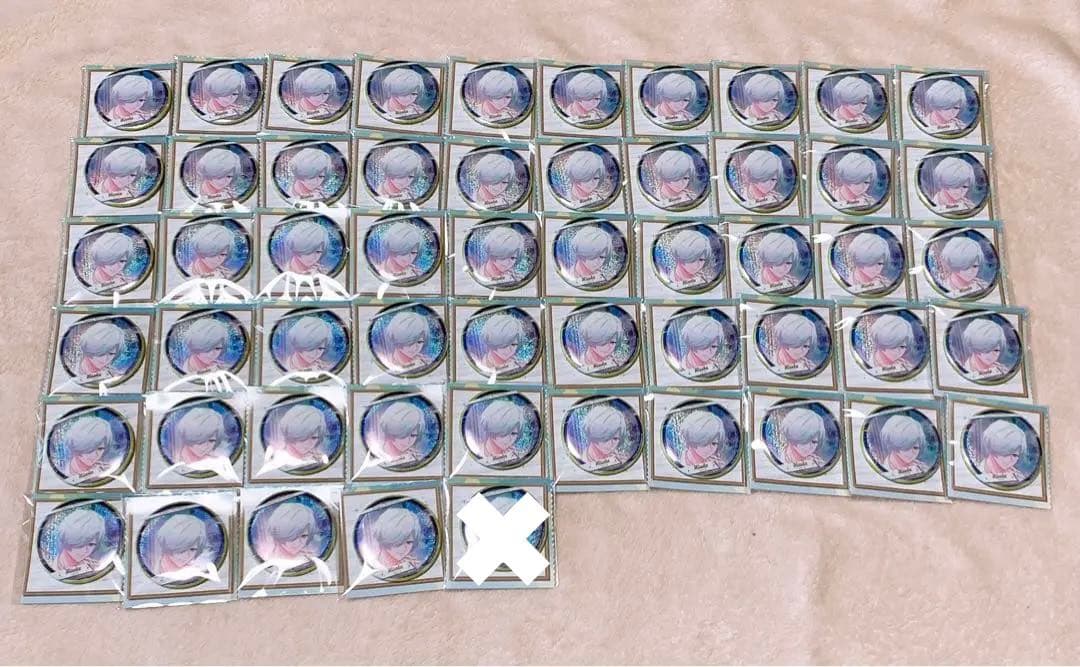 A3 御影密 バースデーホログラム缶バッジ vol.4 54点