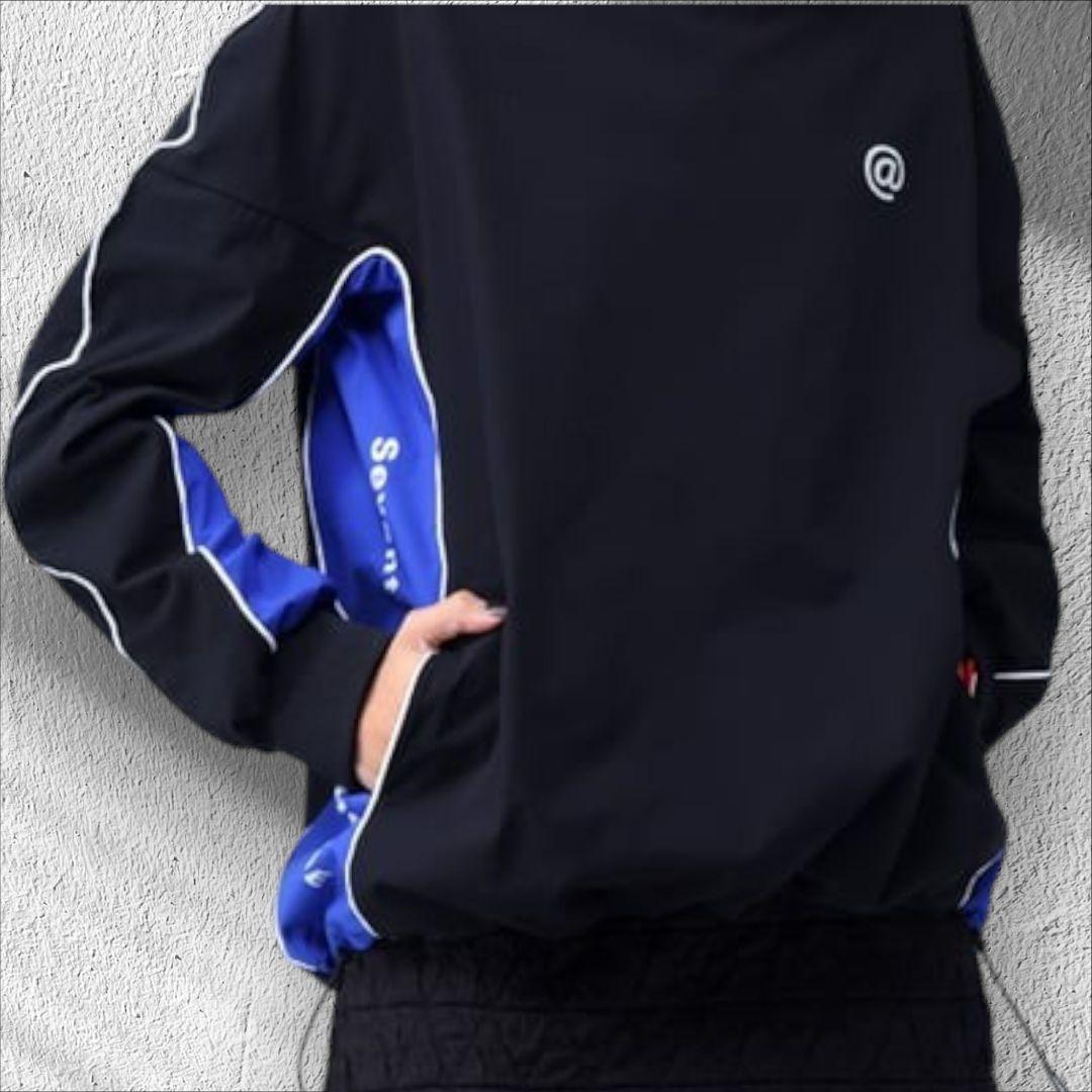 極美品 ANTIQUAGOLF×STCH モックネック プルオーバー スニード