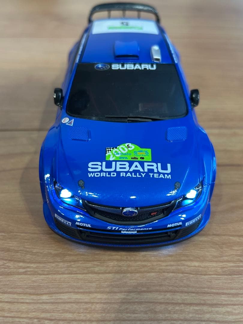 MINI-Z ミニッツ　ドリフトパック　AWD スバルインプレッサLED付き