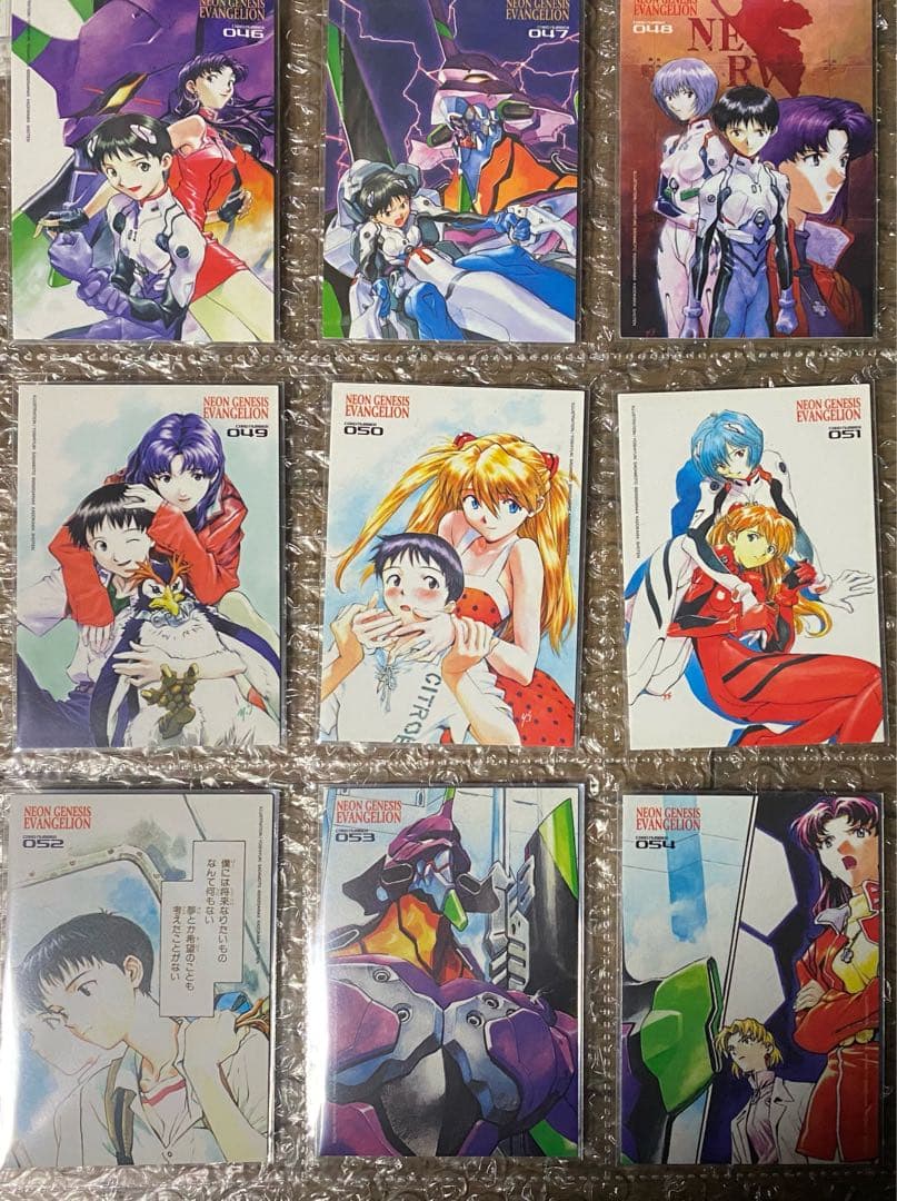 新世紀エヴァンゲリオン アートブックカード　フルコンプリート