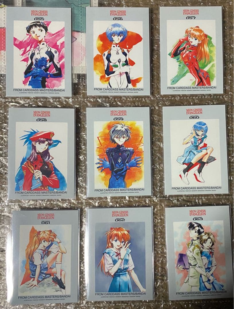 新世紀エヴァンゲリオン アートブックカード　フルコンプリート