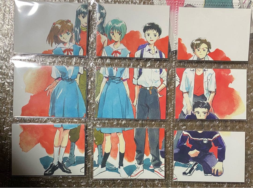 新世紀エヴァンゲリオン アートブックカード　フルコンプリート