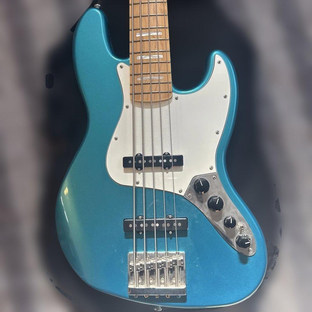 SQUIER 5弦ベース　美品