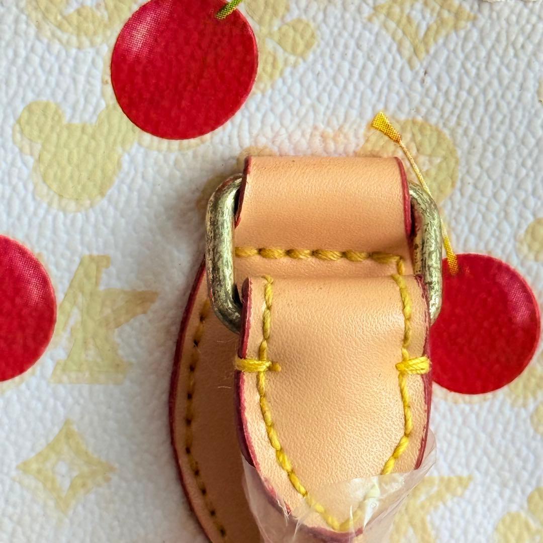 【希少・激レア】ディズニー　ミッキー　モノグラム　チェリー　バッグ　匿名配送