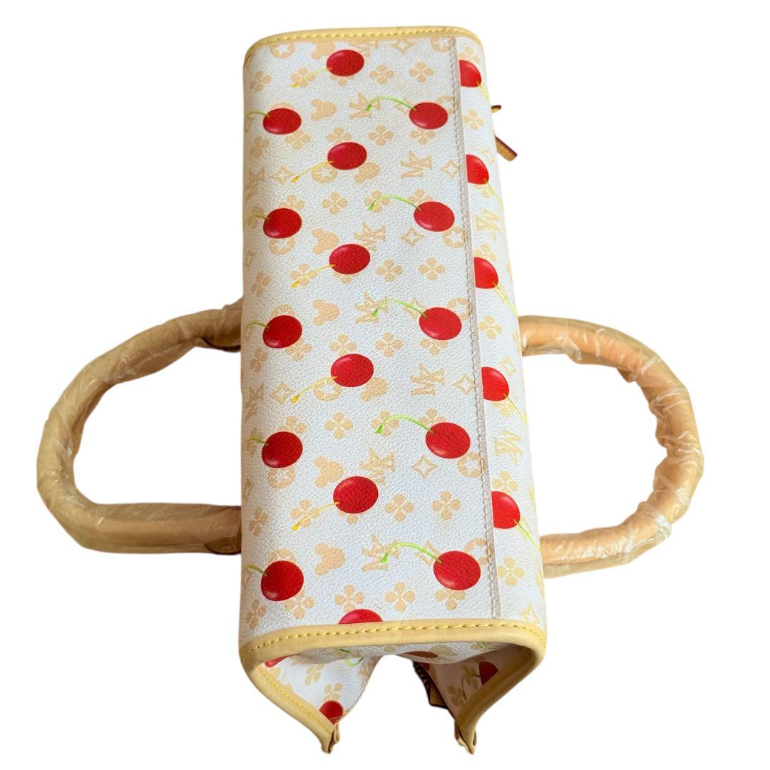 【希少・激レア】ディズニー　ミッキー　モノグラム　チェリー　バッグ　匿名配送