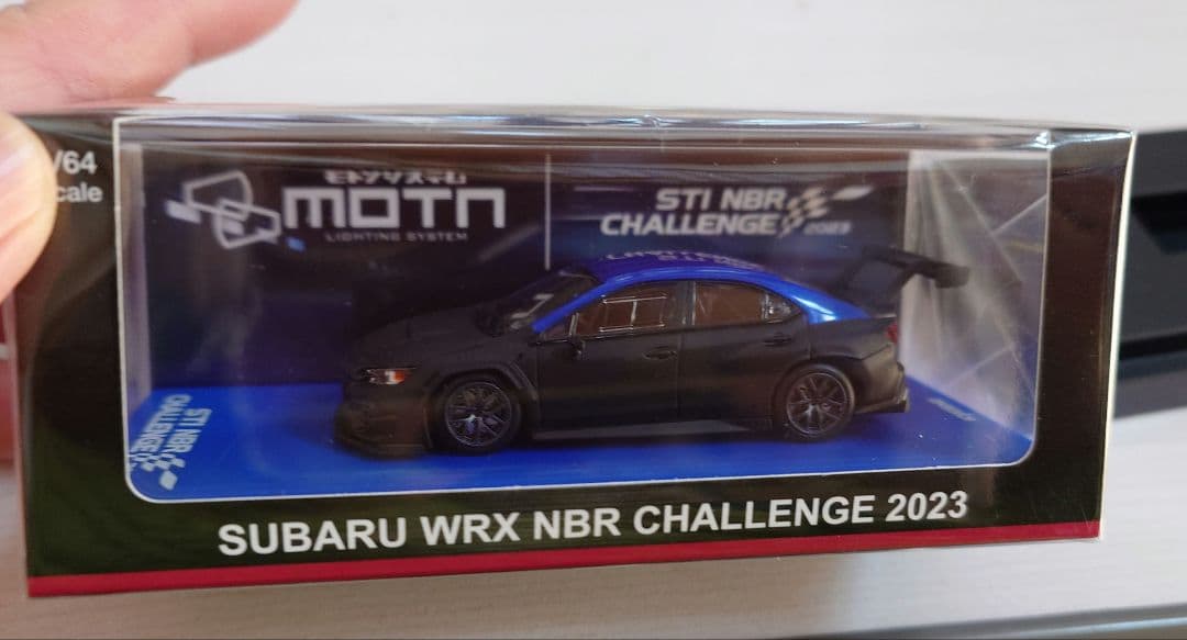 ネット限定版WRXNBRCHALLENGE2023・MOTNLED ベース付き