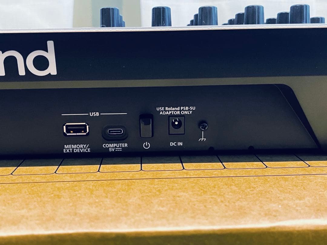 Roland GAIA2 シンセサイザー 37鍵 ほぼ未使用+TSケーブル2本