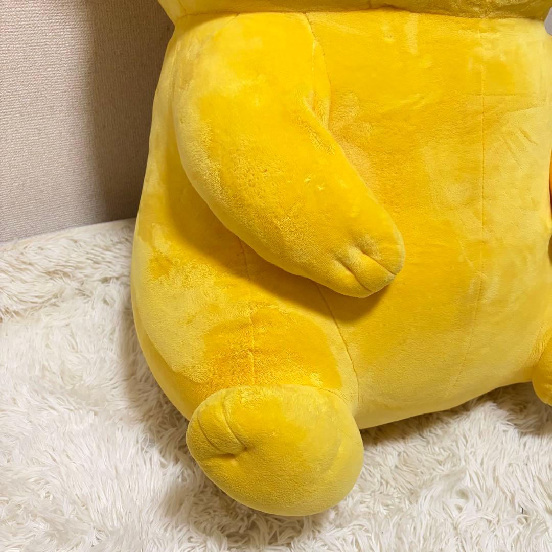 【美品】 ポケモンセンター 限定品 ピカチュウ 40インチ 特大 ぬいぐるみ