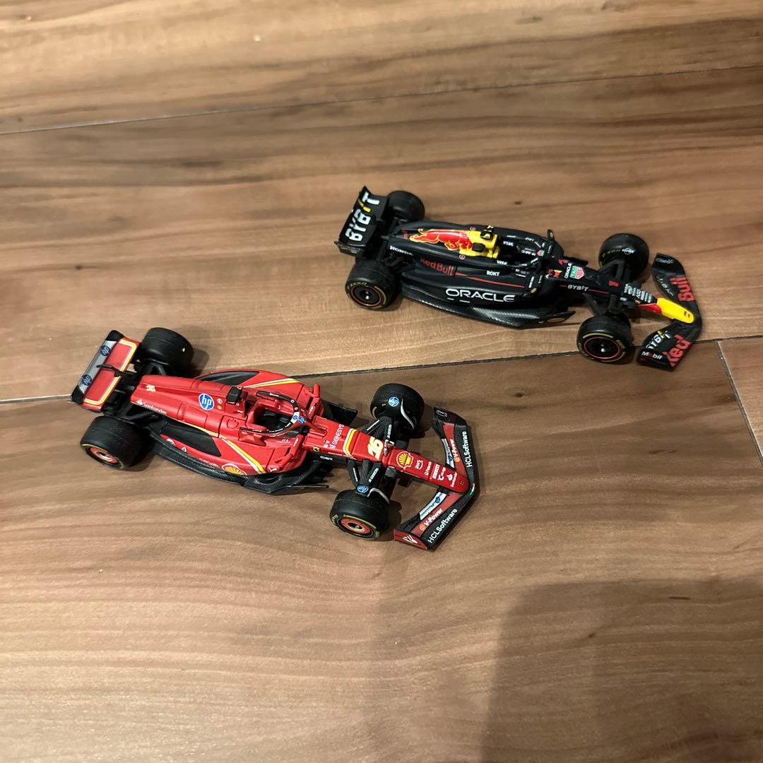 F1ミニカーセット フェラーリ レッドブル