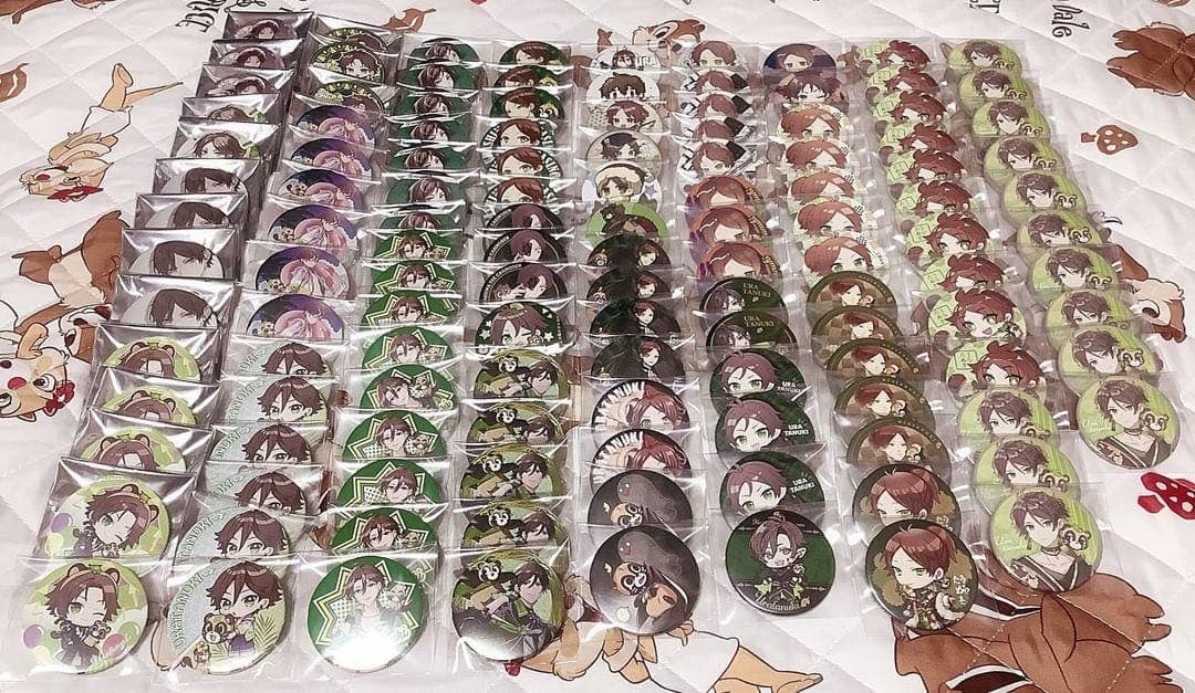 浦島坂田船 缶バッジまとめ売り(バラ可)