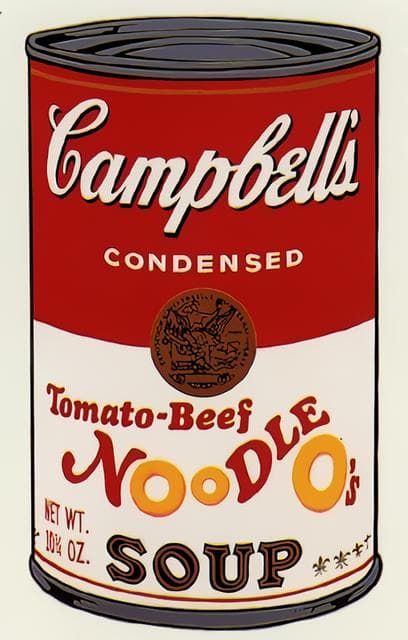 額装済30％OFF!!/Sunday B キャンベル缶Ⅱ アンディ ウォーホル