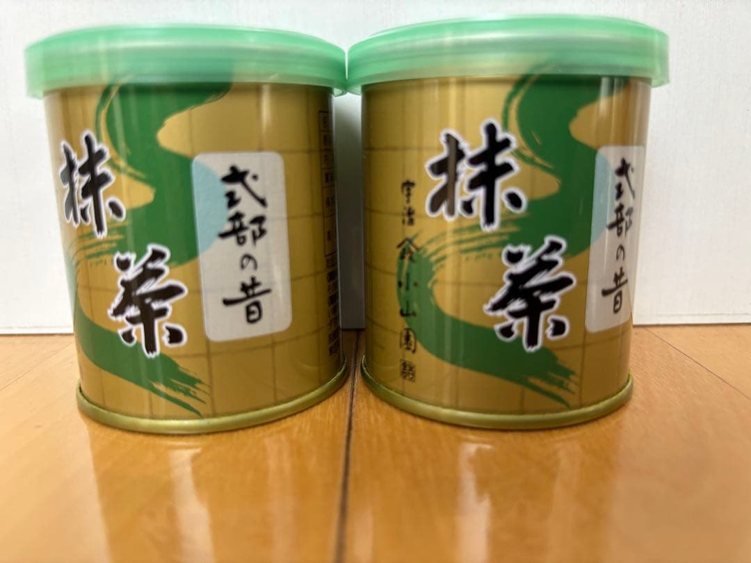 式部の昔　宇治　山政小山園　抹茶 30g×2缶