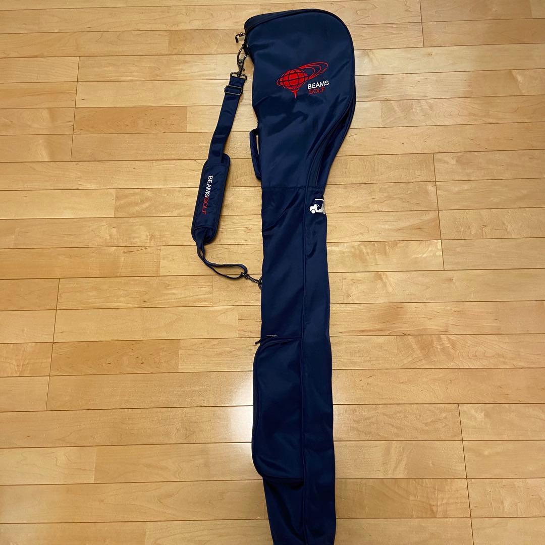 BEAMS GOLF ゴルフバッグ ネイビー