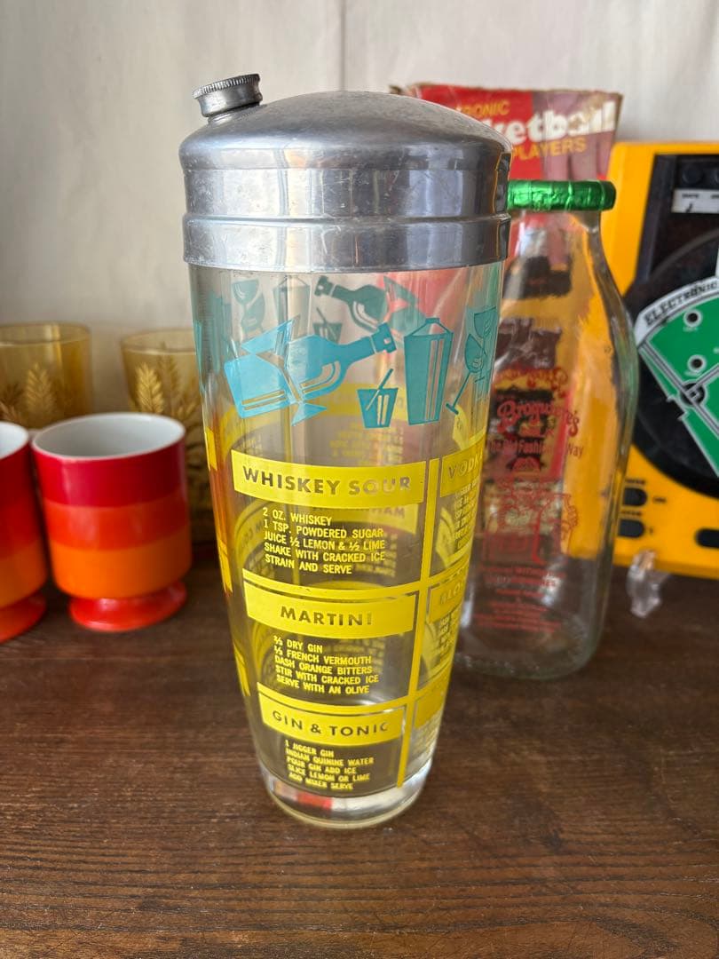 アメリカン雑貨 ビンテージ カクテルシェイカー