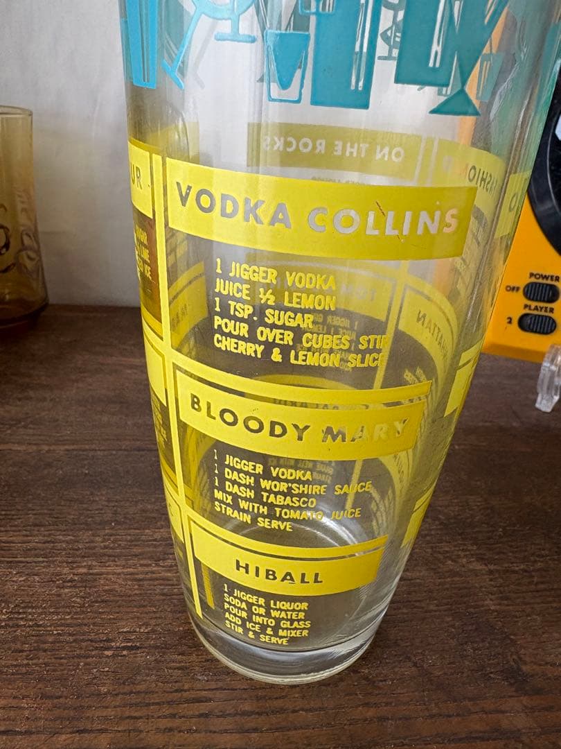 アメリカン雑貨 ビンテージ カクテルシェイカー