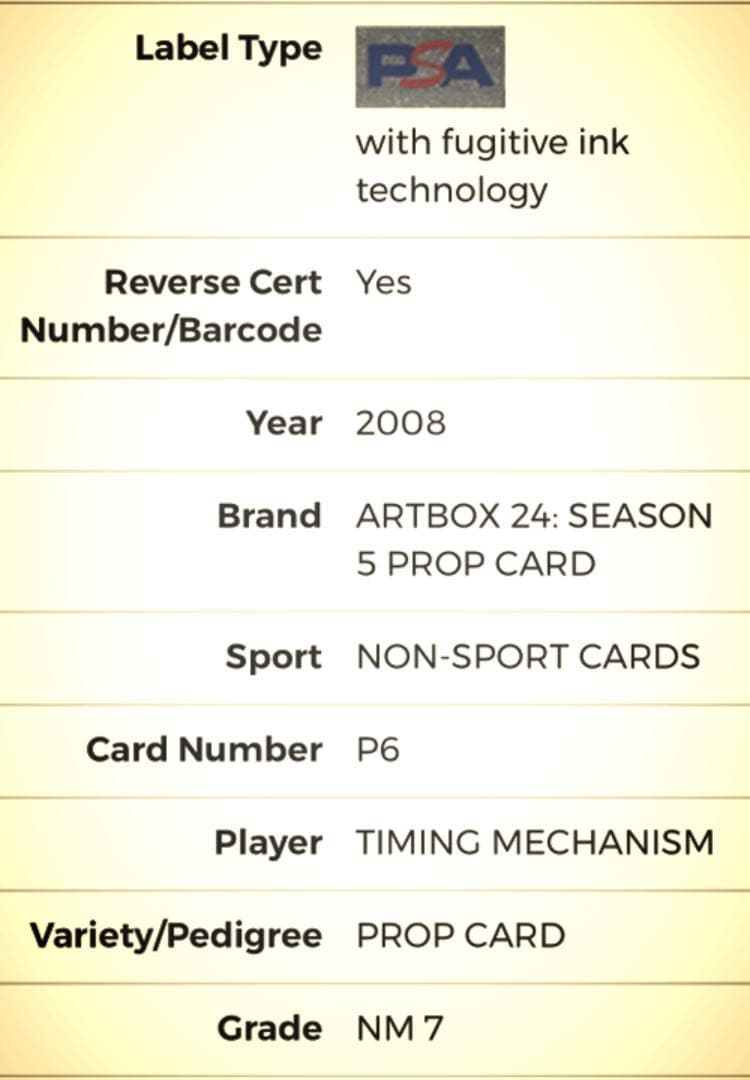 【値下げ】PSA7 海外ドラマ 24 （小道具）おまけ付き
