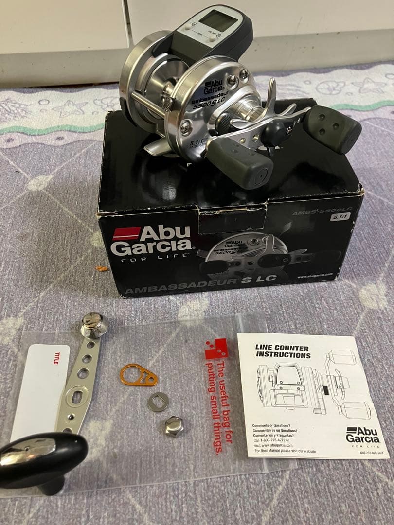 Abu アブガルシア アンバサダー5500SLC カウンター 5500C