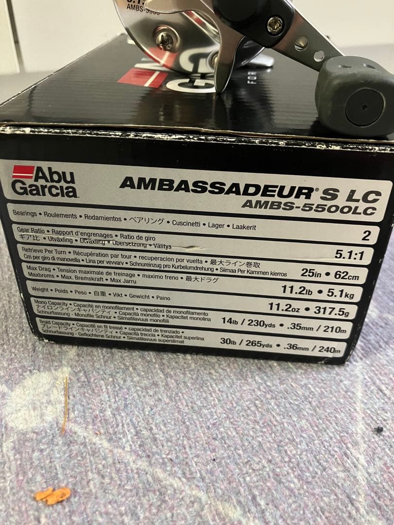 Abu アブガルシア アンバサダー5500SLC カウンター 5500C