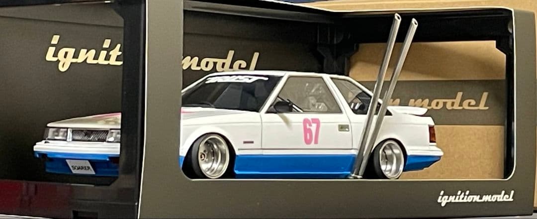 1/18 IG シャコタンブギ　ハジメのソアラ仕様★新品【改カスタム★】