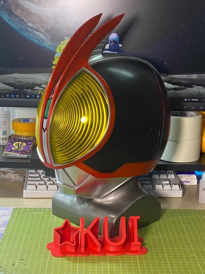 仮面ライダーファイズ 1/1 着用可能ヘルメット (コスプレ・特撮用)