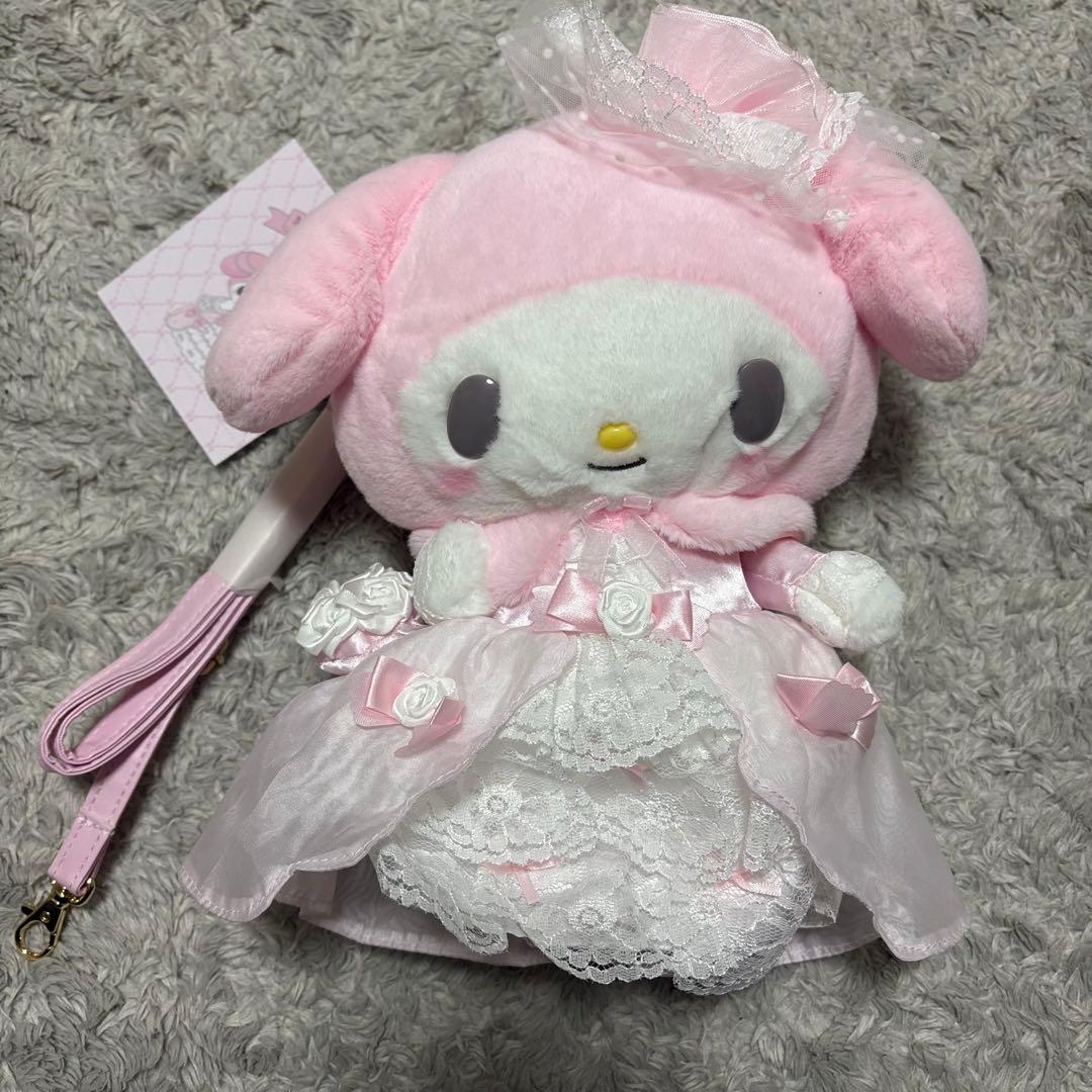 サンリオ マイメロディ ぬいぐるみ風ショルダーバッグ（レディマイメロディ）