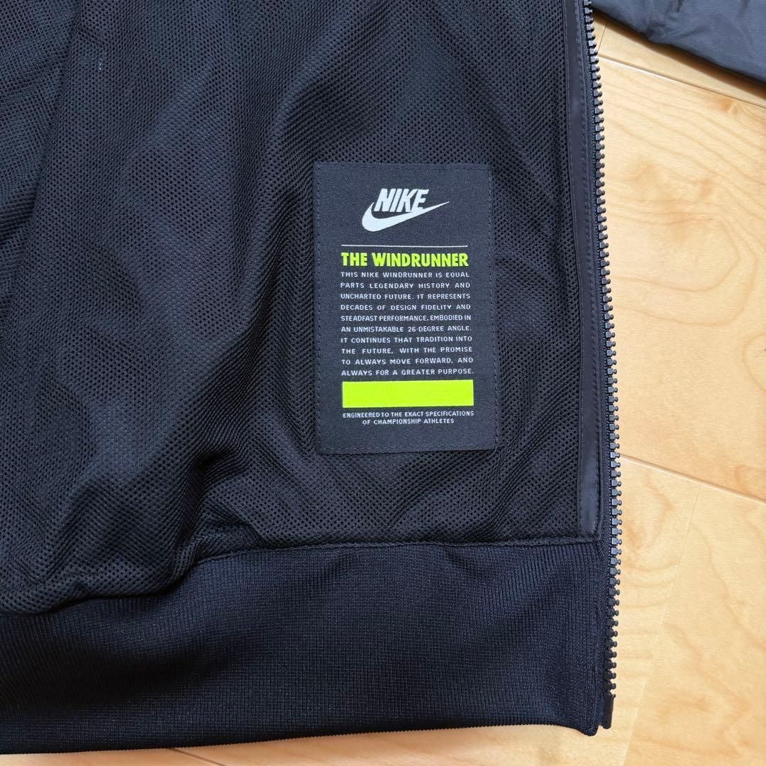 NIKEナイキ　ウィンドブレーカー　ウィンドランナー　上着　黒ブラック　L 新品