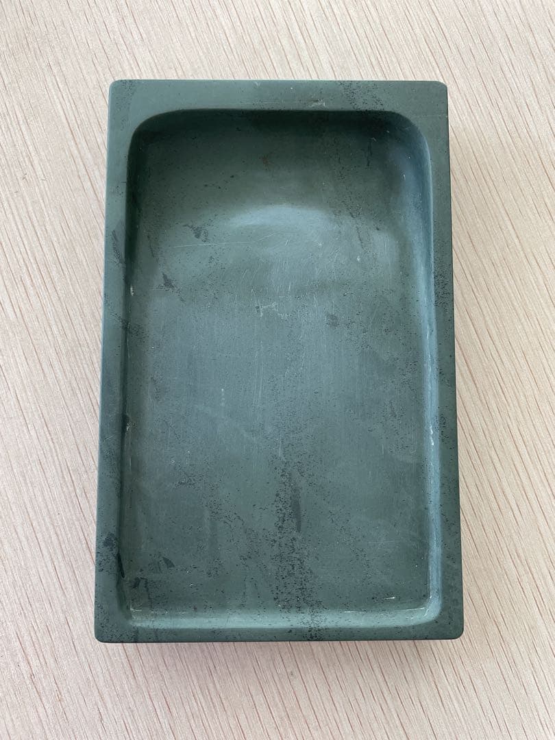 値下げ 洮河緑石硯 書道 骨董品 アンティーク 硯