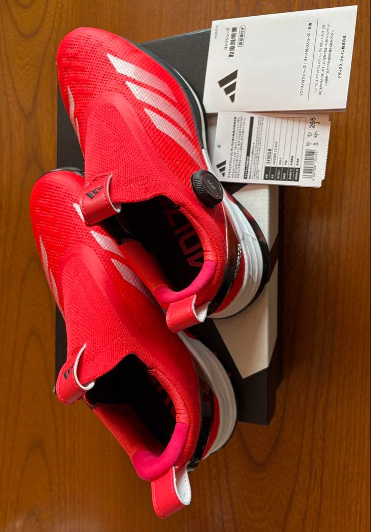 アディダスゴルフシューズ ADIZERO ZG25 BOA 26.５センチ