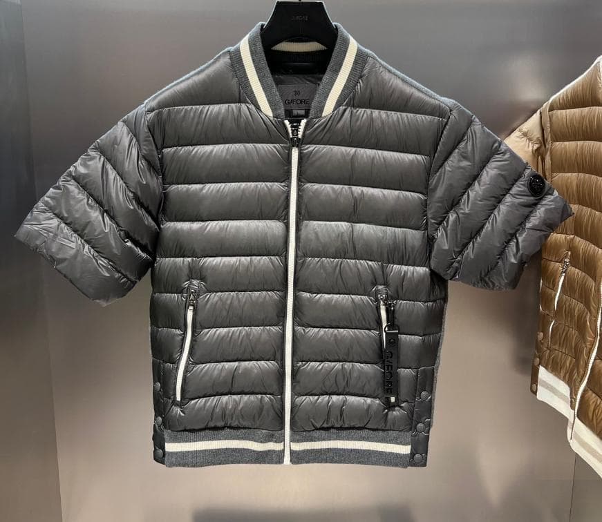 G/FORE ゴルフ メンズ 防寒 ダウン ベスト風 ショートスリーブ