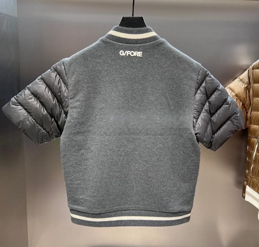 G/FORE ゴルフ メンズ 防寒 ダウン ベスト風 ショートスリーブ